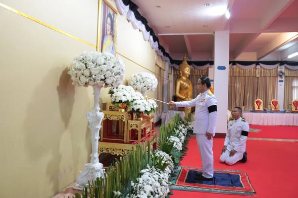 พสกนิกรจังหวัดสกลนคร  ร่วมพิธีบำเพ็ญกุศลสวดพระอภิธรรม สมเด็จพระนางเจ้าสิริกิติ์ พระบรมราชินีนาถ พระบรมราชชนนีพันปีหลวง เป็นวันที่ 3